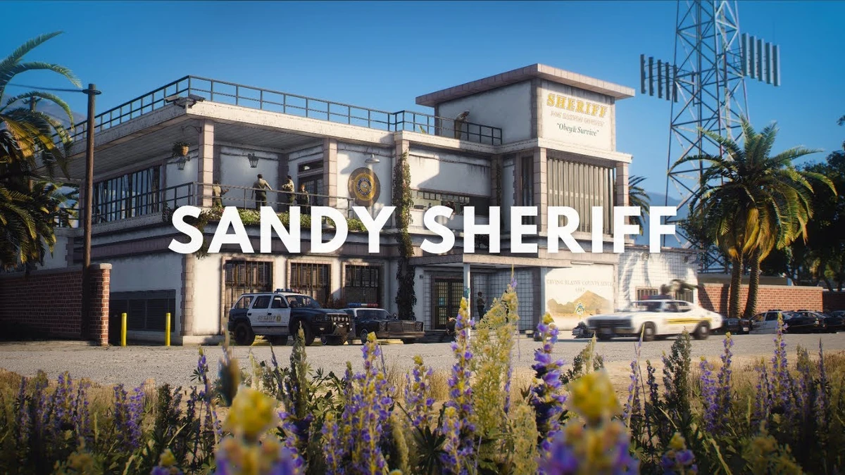 Sandy Shores Sheriff Station MLO Fully Open Source
